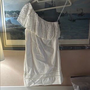 Elegant White Off-Shoulder Dress